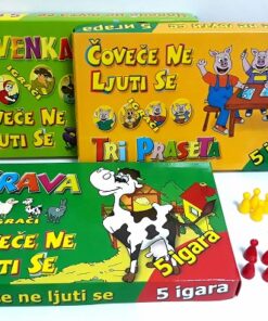 ČOVEČE NE LJUTI SE 24x14cm