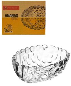 STAKLENA ČINIJA ANANAS 19cm 130711W