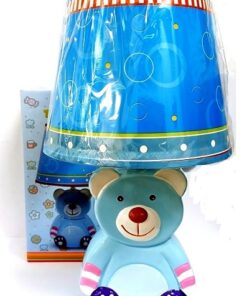 KERAMIČKA LAMPA 34cm AD1136 PLAVA BR.1