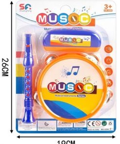 IGRAČKA MUZIČKI INSTRUMENTI 3/1 26X19cm 313155