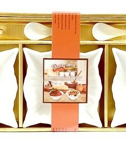 SET 3 KERAMIČKE ČINIJE SA KAŠIČICAMA AD3935