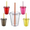ČAŠA SA SLAMKOM PVC 440ml TP553