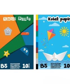 KOLAŽ PAPIR 10 BOJA B5