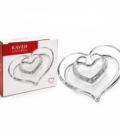 STAKLENA POSUDA SIM HEART 18x14cm(300cc) Pd1332